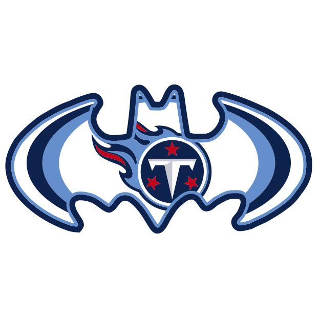 Tennessee Titans Batman Logo DIY iron on transfer (heat transfer)